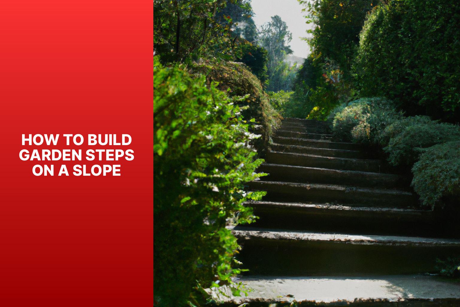 how-to-build-garden-steps-on-a-slope-gardening-gains