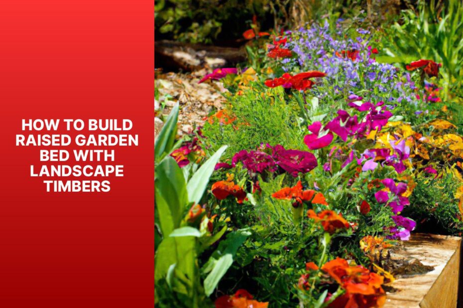 How To Build Raised Garden Bed With Landscape Timbers