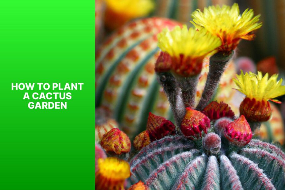 How To Plant A Cactus Garden