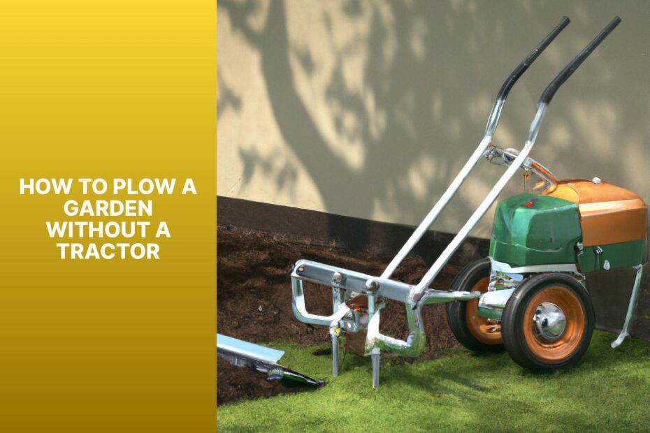 How To Plow A Garden Without A Tractor