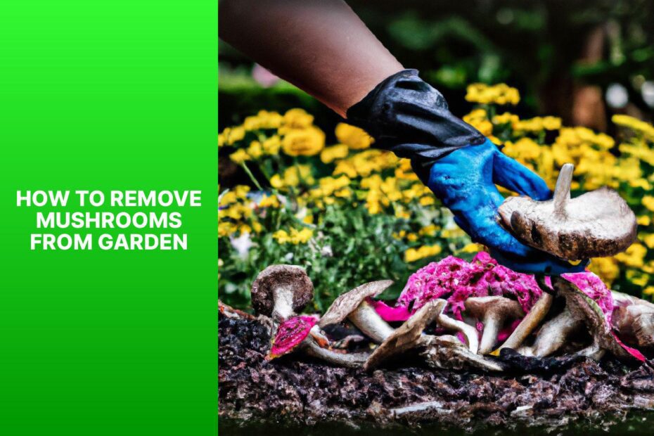 How To Remove Mushrooms From Garden