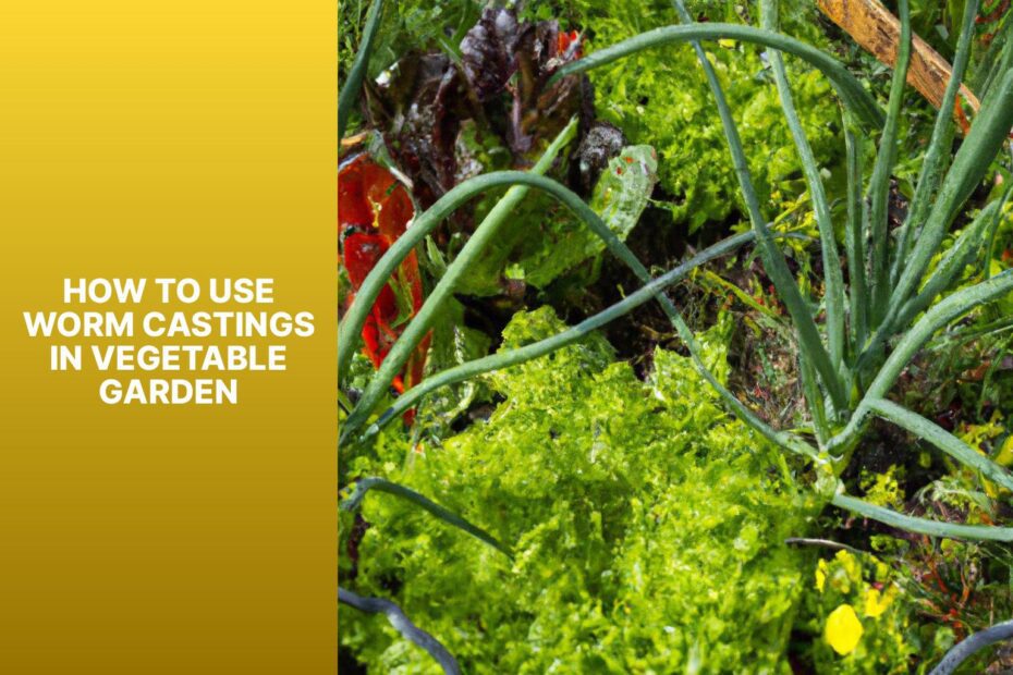 How To Use Worm Castings In Vegetable Garden