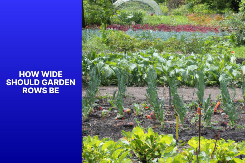How Wide Should Garden Rows Be