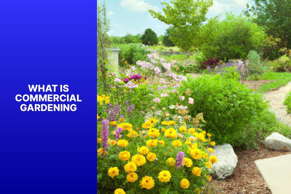What Is Commercial Gardening