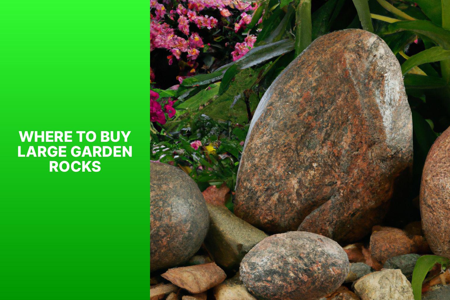 Large Cheap Rocks Where To Buy Large Garden Rocks - Gardening Gains
