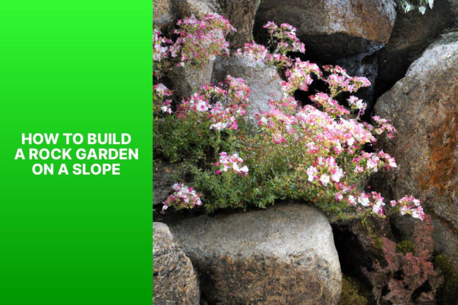 How To Build A Rock Garden On A Slope