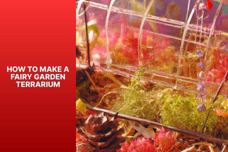 How To Make A Fairy Garden Terrarium
